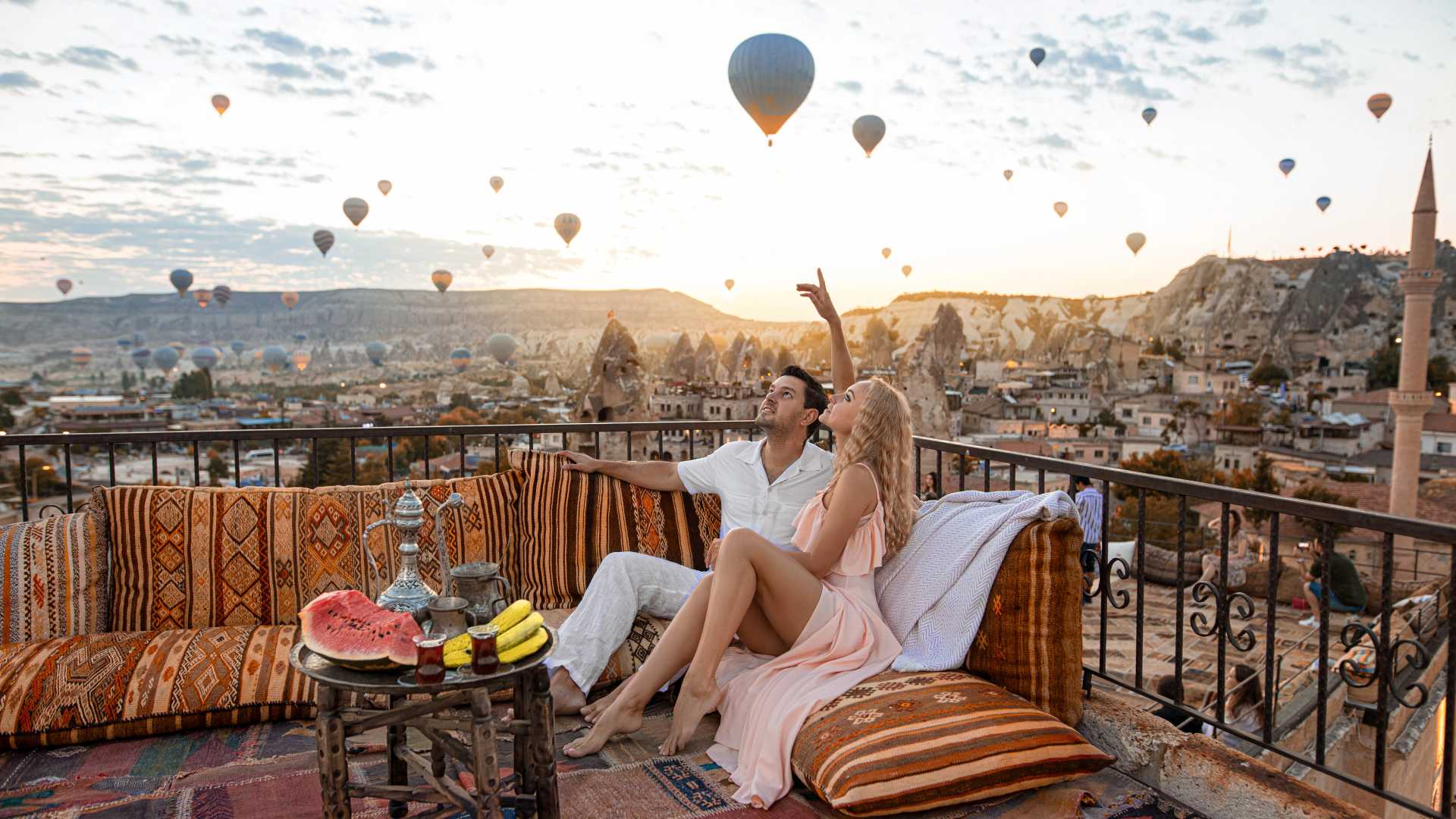 Balloons over Cappadocia