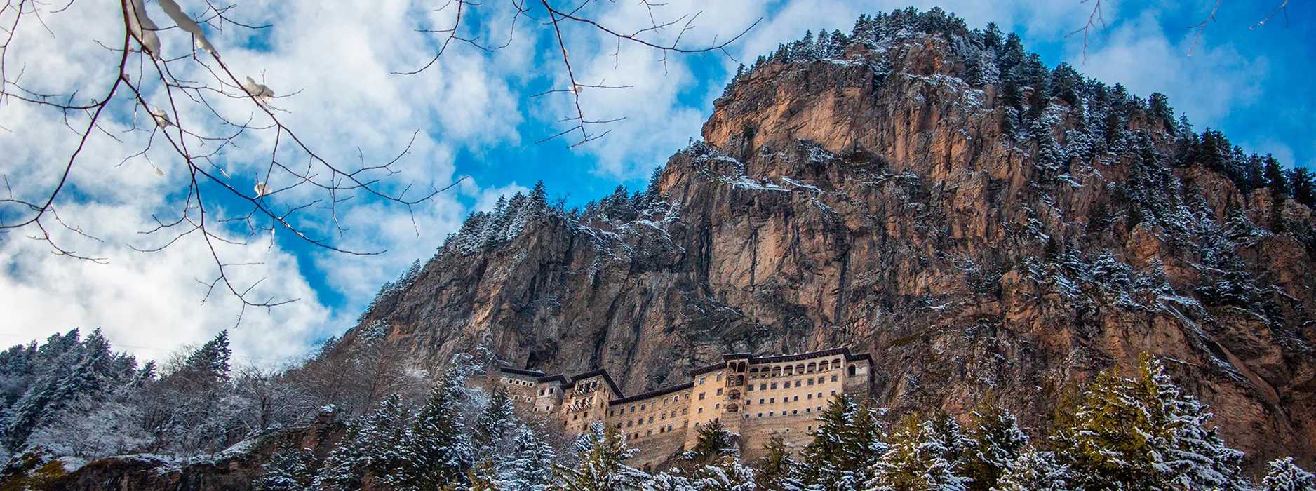 Sumela Monastery view image