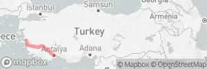 Self Drive Ephesus to Antalya